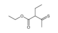 2-ethyl-3-thio-acetoacetic acid ethyl ester Structure