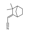 (3,3-dimethyl-[2]norbornyliden)-acetonitrile Structure