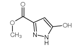 Methyl 5-hydroxypyrazole-3-carboxylate structure