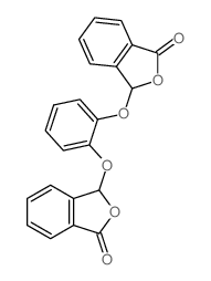 3-[2-[(3-oxo-1H-isobenzofuran-1-yl)oxy]phenoxy]-3H-isobenzofuran-1-one picture