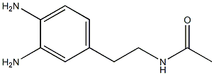 N-(3,4-diaminophenethyl)acetamide Structure