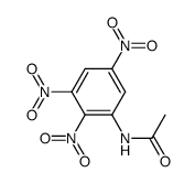 acetic acid-(2,3,5-trinitro-anilide) Structure