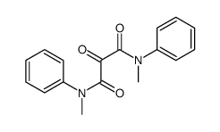 N,N'-dimethyl-2-oxo-N,N'-diphenylpropanediamide Structure