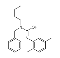 1-benzyl-1-butyl-3-(2,5-dimethylphenyl)urea结构式