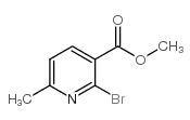 Methyl 2-bromo-6-methylnicotinate structure