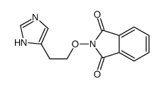 2-[2-(1H-imidazol-5-yl)ethoxy]isoindole-1,3-dione Structure