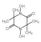 1,4-二羟基-3,3,6,6-四甲基哌嗪-2,5-二酮结构式