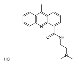 N-<2-(dimethylamino)ethyl>-9-methylacridine-4-carboxamide dihydrochloride Structure