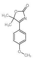 4-(4-methoxyphenyl)-5,5-dimethyl-1,3-oxazol-2-one picture