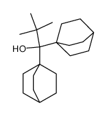 1,1-di(bicyclo[2.2.2]octan-1-yl)-2,2-dimethylpropan-1-ol结构式