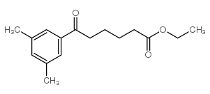 ethyl 6-(3,5-dimethylphenyl)-6-oxohexanoate结构式