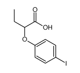 2-(4-iodophenoxy)butanoic acid结构式