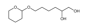 6-(2-tetrahydropyranyl)oxy-1,2-hexanediol Structure