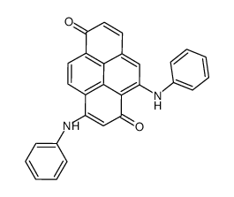 3,10-dianilinopyrene-1,6-dione Structure