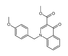 methyl 1-[(4-methoxyphenyl)methyl]-4-oxoquinoline-3-carboxylate Structure