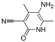 3-Pyridinecarbonitrile, 5-amino-1,2-dihydro-4,6-dimethyl-2-oxo- Structure