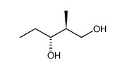 (2S,3R)-2-methylpentane-1,3-diol结构式