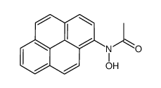 N-hydroxy-N-pyren-1-ylacetamide Structure