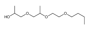 1-[2-(2-butoxyethoxy)propoxy]propan-2-ol structure