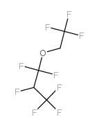 1,1,1,2,3,3-六氟-3-(2,2,2-三氟乙氧基)丙烷结构式