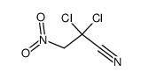 2,2-Dichlor-3-nitro-propionitril Structure