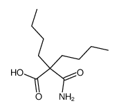 dibutyl-malonic acid monoamide结构式