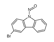 3-bromo-9-nitroso-carbazole结构式