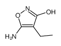 5-amino-4-ethyl-isoxazol-3-one Structure