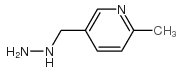 5-(肼甲基)-2-甲基吡啶结构式