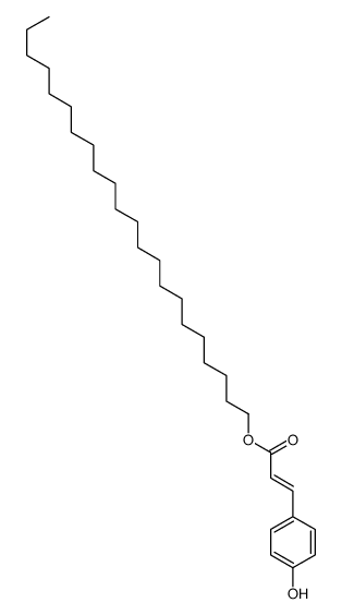 (E)-3-(4-HYDROXYPHENYL)ACRYLICACIDDOCOSYLESTER Structure