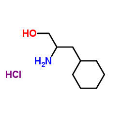 2-amino-3-cyclohexyl-propan-1-ol Structure