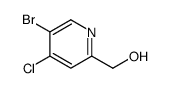 (5-bromo-4-chloropyridin-2-yl)methanol Structure