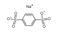 benzene-1,4-disulfonic acid , p-benzenedisulfonate sodium结构式