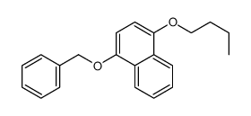 1-butoxy-4-phenylmethoxynaphthalene结构式