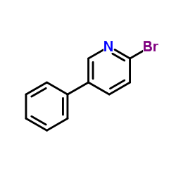 2-Bromo-5-phenylpyridine structure