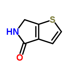 5,6-Dihydro-4H-thieno[2,3-c]pyrrol-4-one structure