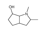 Cyclopenta[b]pyrrol-6-ol, octahydro-1,2-dimethyl- (6CI,9CI) structure