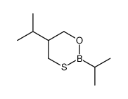 2,5-di(propan-2-yl)-1,3,2-oxathiaborinane Structure