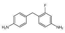4-[(4-aminophenyl)methyl]-3-fluoroaniline结构式