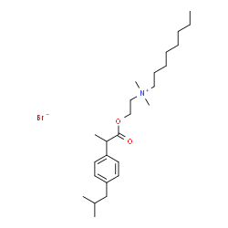 ibuprofen dimethyl aminoethanol octyl结构式