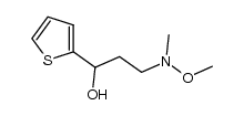 3-methoxymethylamino-1-(2-thienyl)propan-1-ol结构式