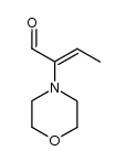 2-morpholinobut-2-enal结构式