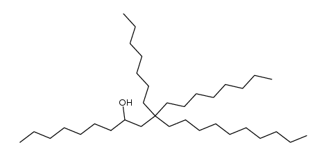 10-heptyl-10-octyl-eicosan-8-ol结构式