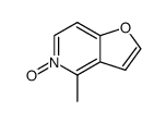 Furo[3,2-c]pyridine,4-methyl-,5-oxide(9CI)结构式