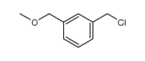 m-chloromethyl(methoxymethyl)benzene结构式