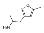 1-(5-methylisoxazol-3-yl)propan-2-amine结构式