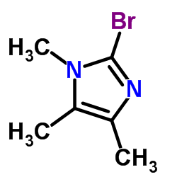 1H-IMidazole, 2-bromo-1,4,5-triMethyl- structure
