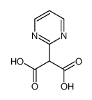 2-pyrimidin-2-ylpropanedioic acid结构式