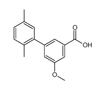 3-(2,5-dimethylphenyl)-5-methoxybenzoic acid Structure