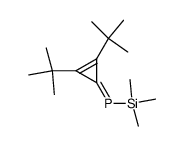 (2,3-Di-tert-butylcyclopropen-1-yliden)(trimethylsilyl)phosphan Structure